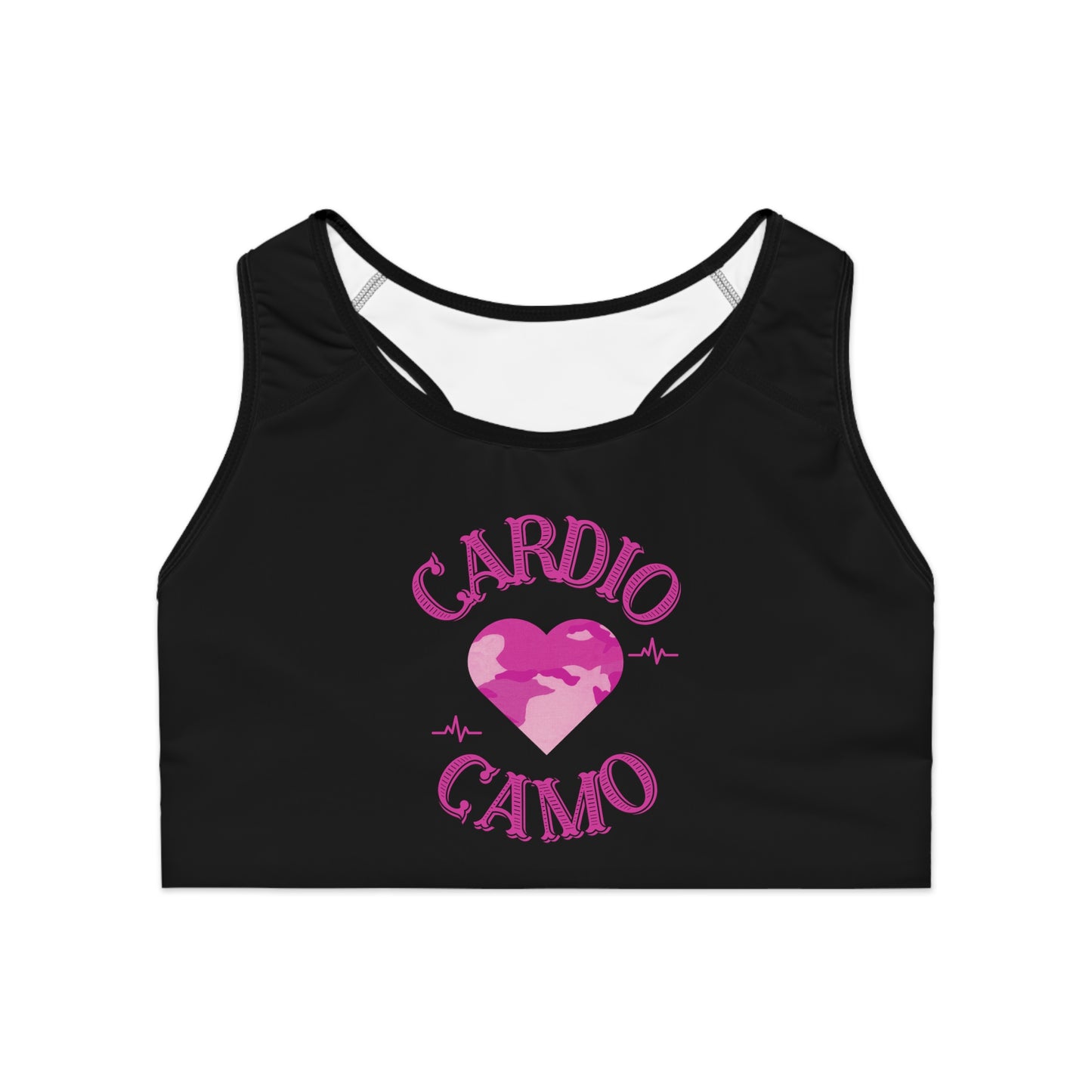 Cardio Camo - Sports Bra