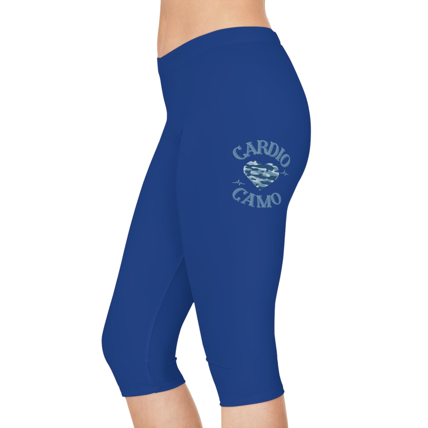 Cardio Camo - Women's Capri Leggings