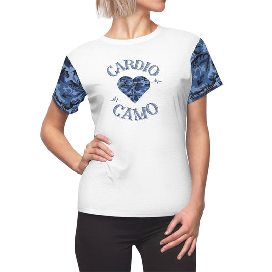 Cardio Camo - Women's Cut & Sew Tee